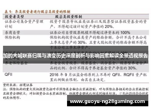 加的夫城联赛归属与演变历史深度剖析与影响因素解读全景透视报告 加的夫城联赛归属与演变历史深度剖析与影响因素解读全景透视报告